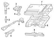VW Engine Control Module (Eos) - Genuine VW Audi 06J906027CJ