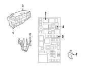 VW Hazard Flasher - Genuine VW 7B0911015A