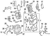 Audi HVAC Heater Hose (RS5) - Genuine Audi 8K0819350A