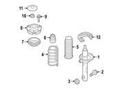 VW Strut Assembly - Bilstein 22-295415