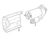 BMW Starter Motor - Genuine BMW 12417501668