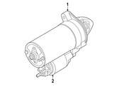BMW Starter Motor - Genuine BMW 12418607569