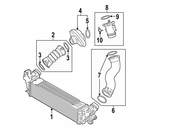 BMW Intercooler - Genuine BMW 17518576509