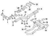 BMW Catalytic Converter - Genuine BMW 18308071805