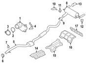 BMW Catalytic Converter - Genuine BMW 18308689368
