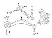 BMW Steering Knuckle - Genuine BMW 31216891258