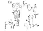 BMW Suspension Strut - Genuine BMW 31316871995