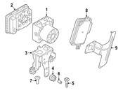 BMW ABS Hydraulic Assembly - Genuine BMW 34505B72935