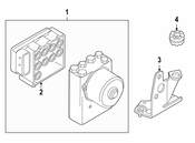 BMW ABS Hydraulic Assembly - Genuine BMW 34516855553