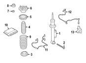 BMW Shock Absorber - Genuine BMW 37106878103