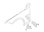 BMW Brake Air Duct - Genuine BMW 51137419012