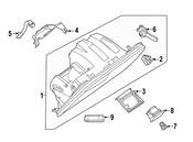 BMW Glove Box Assembly - Genuine BMW 51167941044