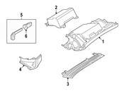 BMW Glove Box - Genuine BMW 51169155904