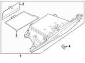 BMW Glove Box Assembly - Genuine BMW 51169490194