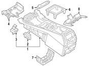BMW Center Console - Genuine BMW 51169495661
