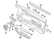 BMW Door Interior Trim Panel - Genuine BMW 51418224077