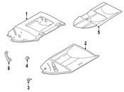 BMW Glove Box Housing - Genuine BMW 51458150463