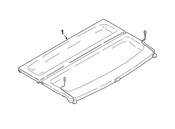 BMW Cargo Cover - Genuine BMW 51467378621