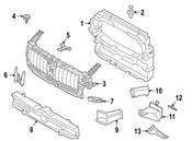 BMW Radiator Support Air Duct - Genuine BMW 51745A32055