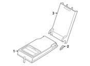 BMW Seat Armrest - Genuine BMW 52209109976