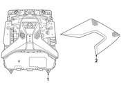 BMW Overhead Console - Genuine BMW 61315A784B9