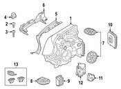 BMW Headlight - Genuine BMW 63117461888