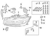 BMW Headlight - Genuine BMW 63119450233