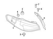 BMW Tail Light Assembly - Genuine BMW 63217465467