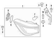 BMW Tail Light Assembly - Genuine BMW 63217477716