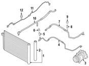 BMW AC Condenser - Genuine BMW 64536805453
