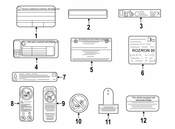 BMW Emission Label - Genuine BMW 71227934447