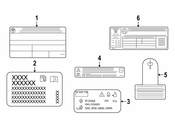 BMW Emission Label - Genuine BMW 71228096325