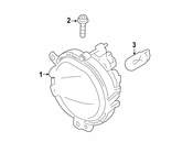 Mini Parking Light Assembly - Genuine Mini 63117497763