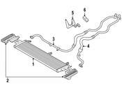 BMW Engine Oil Cooler Bracket - Genuine BMW 17219846611