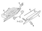 BMW Glove Box - Genuine BMW 51169284350