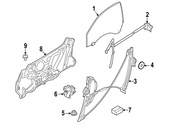 BMW Window Channel - Genuine BMW 51337424849