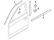 BMW Door Molding - Genuine BMW 51337465145