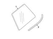 MINI Quarter Panel Reveal Molding - Genuine MINI 51139801548