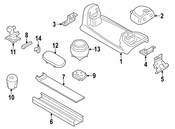 MINI Console Lid - Genuine MINI 51169807847