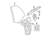 Mini Window Guide - Genuine Mini 51377111020