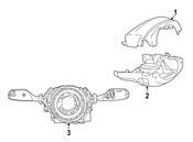 BMW Steering Column Switch Housing - Genuine BMW 61316821584