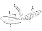 BMW Quarter Panel Gutter - Genuine BMW 63217442299