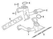 BMW Exhaust Manifold Stud - Genuine BMW 11629906942