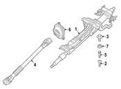 BMW Steering Shaft - Genuine BMW 32306862101