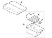 BMW Console Coin Holder - Genuine BMW 51169339365