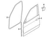 BMW Door Stop - Genuine BMW 51717294269