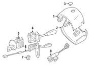BMW Windshield Wiper Switch - Genuine BMW 61318377342