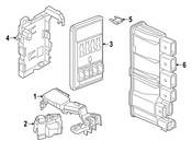 BMW Body Control Module Bracket - Genuine BMW 61356991153