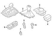 BMW Console Cap - Genuine BMW 65829501549
