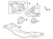 BMW Manual Trans Mount - Genuine BMW 22316750821